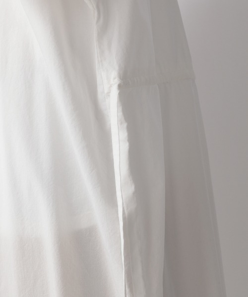 LOWRYS FARM（ローリーズファーム）の「２ＷＡＹロングシャツＬＳ　259884（シャツ/ブラウス・レディース・オフホワイト/ブラック/イエロー・FREE）」の18枚目の写真