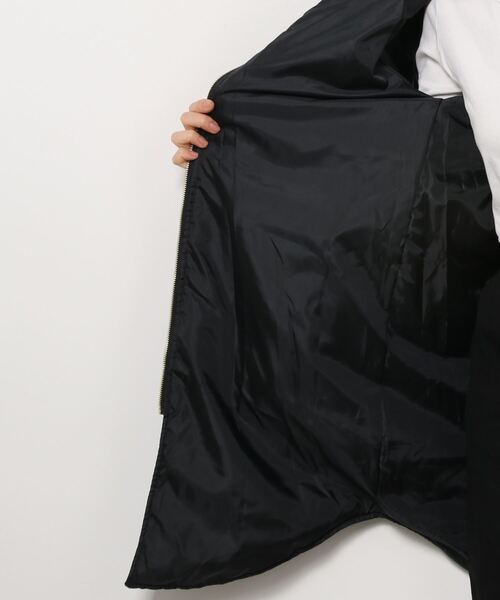 MAISON BREEZE（メゾンブリーズ）の「【MAISON BREEZE】2WAYキルティングミリタリーパーカー SCCH54（マウンテンパーカー・レディース・ブラック/ネイビー/カーキ・FREE）」の6枚目の写真