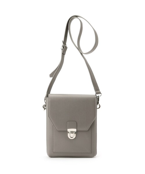 tk.TAKEO KIKUCHI（ティーケータケオキクチ）の「◆フラップスクエアボックスショルダーバッグ（ショルダーバッグ・レディース・グレー/ブラック系3/ブラック・00）」の4枚目の写真