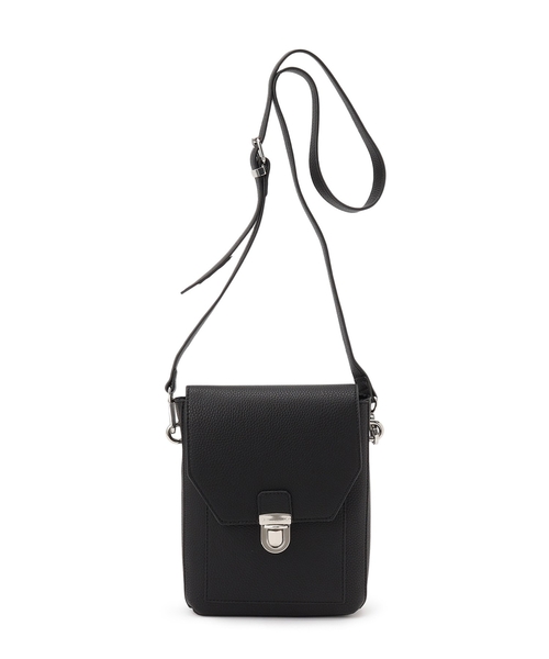 tk.TAKEO KIKUCHI（ティーケータケオキクチ）の「◆フラップスクエアボックスショルダーバッグ（ショルダーバッグ・レディース・グレー/ブラック系3/ブラック・00）」の18枚目の写真