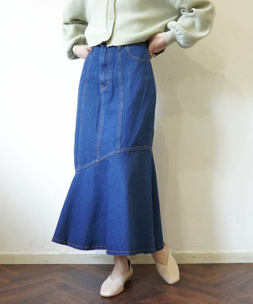 アシメデニムフレアスカート スカート Archives アルシーヴ のファッション通販 Zozotown