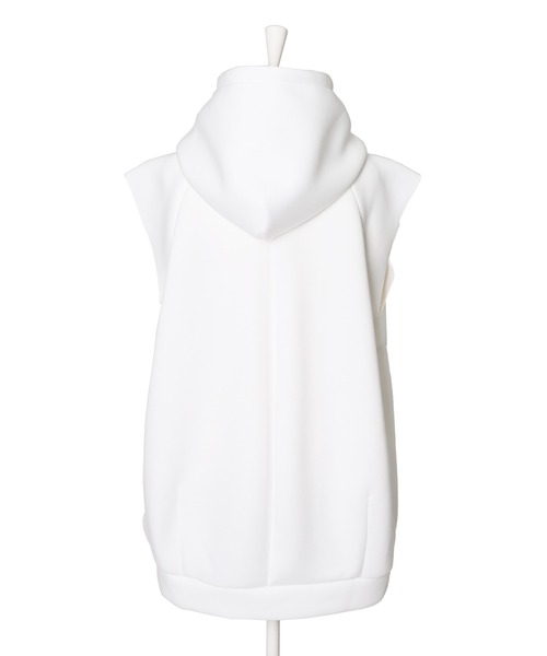 Narcissus(ナルシス)の「【SINN】Narcissusオリジナル ノースリーパーカー(パーカー・レディース・ホワイト/ブラック・FREE)」の3枚目の写真