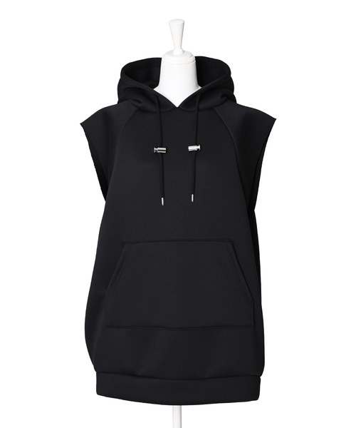 Narcissus(ナルシス)の「【SINN】Narcissusオリジナル ノースリーパーカー(パーカー・レディース・ホワイト/ブラック・FREE)」の7枚目の写真