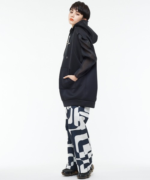 Narcissus(ナルシス)の「【SINN】Narcissusオリジナル ノースリーパーカー(パーカー・レディース・ホワイト/ブラック・FREE)」の13枚目の写真