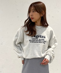 apres jour mignon | アソートロゴスウェット【ZOZOTOWN限定アイテム】(スウェット)