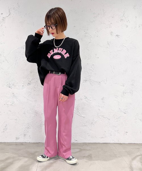 apres jour mignon（アプレジュールミニョン）の「アソートロゴスウェット【ZOZOTOWN限定アイテム】（スウェット・レディース・ベージュ系その他2/ブラック/ネイビー/アイボリー/その他/ベージュ系その他/ナチュラル/杢グレー・フリー/X-LARGE）」の21枚目の写真