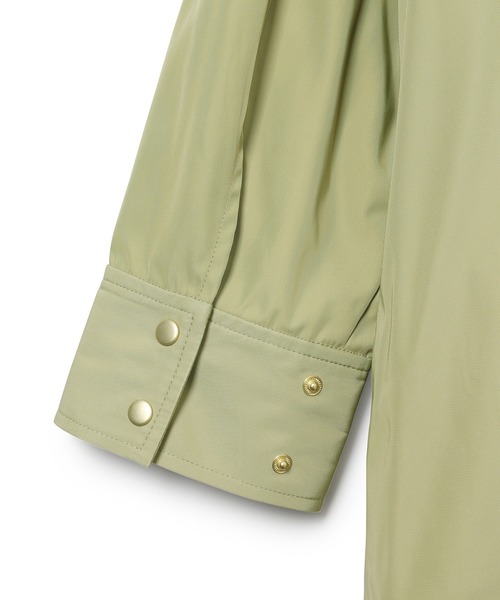 ADAM ET ROPE'（アダムエロペ）の「【アウトレット店舗・WEB限定】キルティングライナー付きタウンパーカー（マウンテンパーカー・レディース・チャコールグレー/ブラック/オリーブ・FREE）」の15枚目の写真