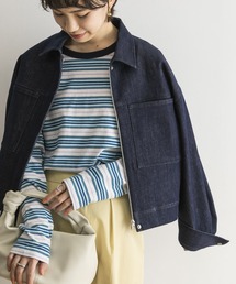 URBAN RESEARCH | クルーネックマルチボーダーカットソー(Tシャツ/カットソー)