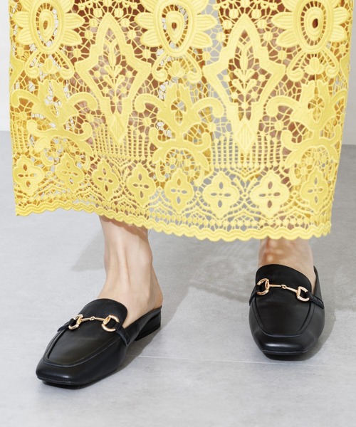 HIMIKO（ヒミコ）の「【HIMIKO】【WEB限定デザイン】バックレス ローファー/621151（ローファー・レディース・ブラック/アイボリー/ブラウン系その他・SMALL/MEDIUM/LARGE/X-LARGE/X-SMALL）」の3枚目の写真