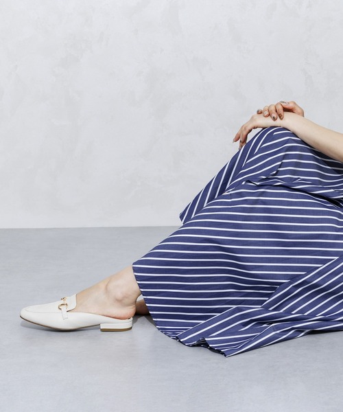 HIMIKO（ヒミコ）の「【HIMIKO】【WEB限定デザイン】バックレス ローファー/621151（ローファー・レディース・ブラック/アイボリー/ブラウン系その他・SMALL/MEDIUM/LARGE/X-LARGE/X-SMALL）」の5枚目の写真