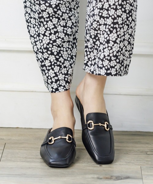 HIMIKO（ヒミコ）の「【HIMIKO】【WEB限定デザイン】バックレス ローファー/621151（ローファー・レディース・ブラック/アイボリー/ブラウン系その他・SMALL/MEDIUM/LARGE/X-LARGE/X-SMALL）」の13枚目の写真