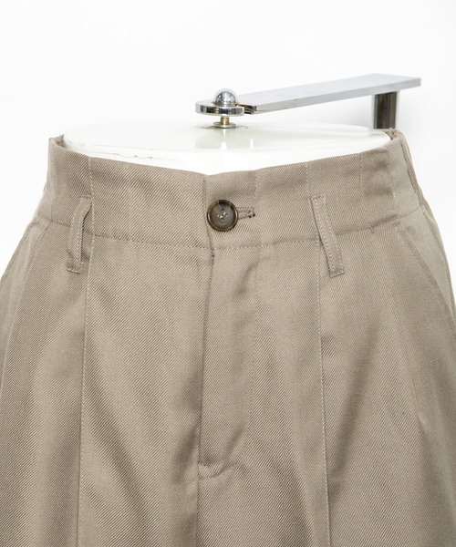 AS KNOW AS PINKY（アズノゥアズピンキー）の「柄めいたスラリスラックスパンツ（スラックス・レディース・チャコールグレー/モカ/ベージュ/ベージュ系その他/ブルー系その他・FREE）」の14枚目の写真