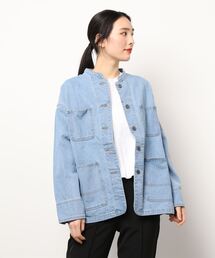 Samansa Mos2 | オーガニックコットン混デニムカバーオール(カバーオール)