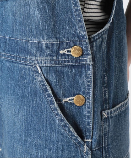 U by SPICK&SPAN（ユーバイスピックアンドスパン）の「【LEE /リー】別注サロペット◆（サロペット/オーバーオール・レディース・ネイビー/サックスブルー/アイボリー・SMALL/MEDIUM）」の7枚目の写真