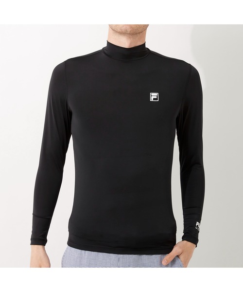 Fila Golf フィラゴルフ ワンポイントロゴ ハイネックインナー 吸汗速乾 Uvカット 接触冷感 ゴルフウェア メンズ インナーウェア 肌着 Fila Golf フィラゴルフ のファッション通販 Zozotown