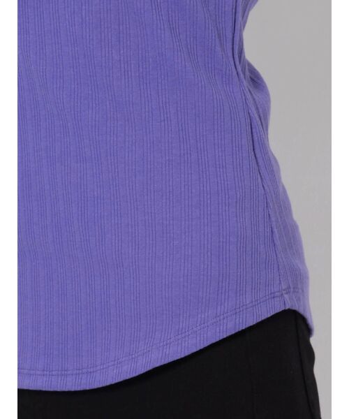 LAGUNAMOON(ラグナムーン)の「カップインバックVタンクトップ(タンクトップ・レディース・グリーン/パープル/ホワイト・FREE)」の9枚目の写真