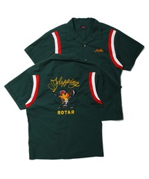 ROTAR ボウリングシャツ 赤 Rooster Bowling shirt | ROTAR | ローター