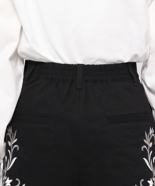 PAGEBOY（ページボーイ）の「エンブロイダリーショートパンツ（その他パンツ・レディース・ブラック/オフホワイト・FREE）」の17枚目の写真
