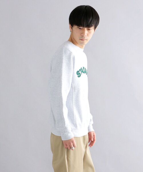 Russell Athletic（ラッセルアスレティック）の「*【SHIPS別注】RUSSELL ATHLETIC: 刺繍ライク カレッジ プリント スウェット (トレーナー)（スウェット・メンズ・ホワイト/ブラック/グレー/ロイヤルブルー・SMALL/MEDIUM/LARGE/X-LARGE）」の16枚目の写真