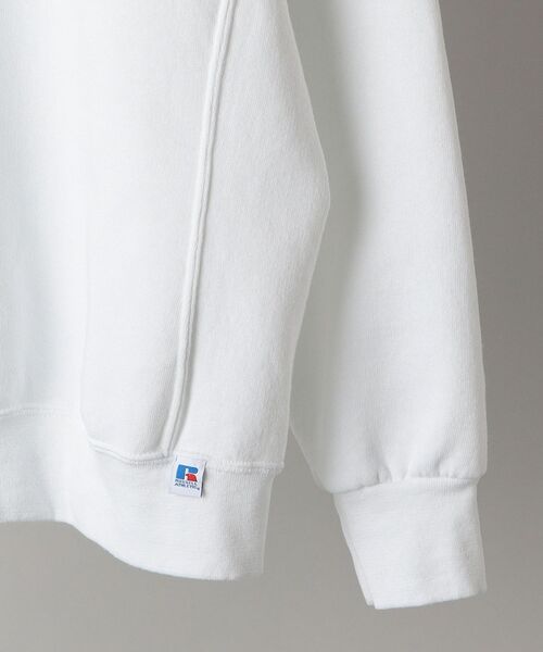 Russell Athletic（ラッセルアスレティック）の「*【SHIPS別注】RUSSELL ATHLETIC: 刺繍ライク カレッジ プリント スウェット (トレーナー)（スウェット・メンズ・ホワイト/ブラック/グレー/ロイヤルブルー・SMALL/MEDIUM/LARGE/X-LARGE）」の20枚目の写真