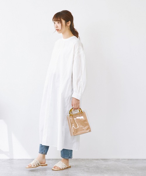 menue(メヌエ)の「スクエアトゥ編み込みフラットサンダル(サンダル・レディース・ブラック/アイボリー/グレイッシュベージュ・LL/3L/S/M/L/XS)」の20枚目の写真