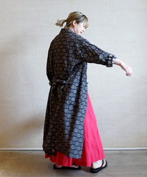 【221VILLAGE / 221ヴィレッジ】 PRINTED GAWN
