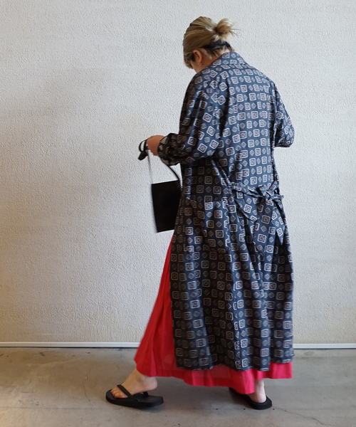 セール】【221VILLAGE / 221ヴィレッジ】 PRINTED GAWN（その他
