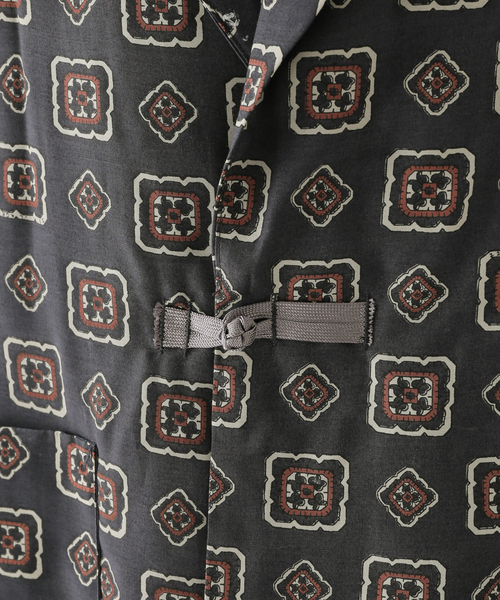 JOURNAL STANDARD LUXE（ジャーナルスタンダード　ラックス）の「【221VILLAGE / 221ヴィレッジ】 PRINTED GAWN（その他アウター・レディース・ネイビー/ホワイト・FREE）」の16枚目の写真