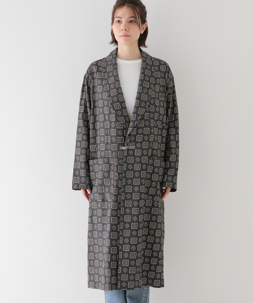 JOURNAL STANDARD LUXE（ジャーナルスタンダード　ラックス）の「【221VILLAGE / 221ヴィレッジ】 PRINTED GAWN（その他アウター・レディース・ネイビー/ホワイト・FREE）」の20枚目の写真