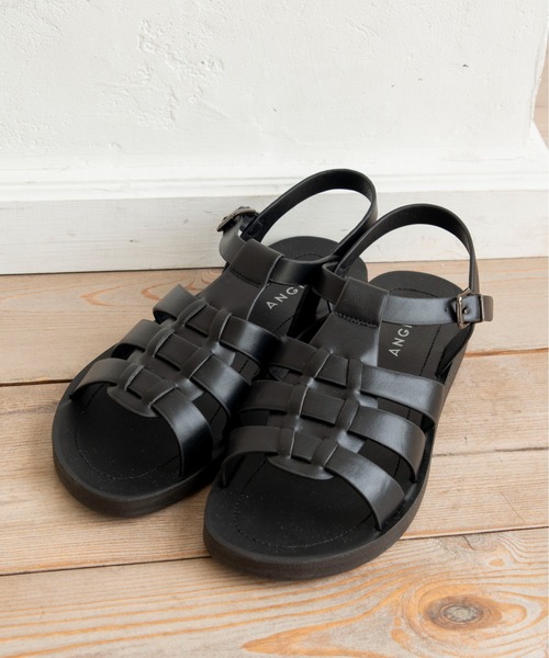 ANGIE（アンジー）の「フラットグルカサンダル（サンダル・レディース・アイボリー/ブラック/ブラウン・MEDIUM/X-LARGE/LARGE）」の4枚目の写真