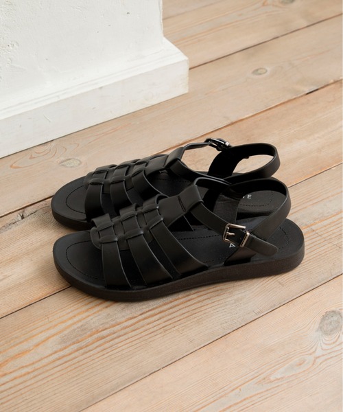 ANGIE（アンジー）の「フラットグルカサンダル（サンダル・レディース・アイボリー/ブラック/ブラウン・MEDIUM/X-LARGE/LARGE）」の21枚目の写真