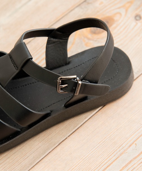 ANGIE（アンジー）の「フラットグルカサンダル（サンダル・レディース・アイボリー/ブラック/ブラウン・MEDIUM/X-LARGE/LARGE）」の22枚目の写真