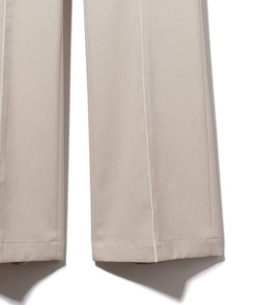 TAUPE(トープ)の「【TAUPE / トープ】22SS スウィッチクリースフレアスラックス(スラックス・メンズ・ブラック/ライトベージュ・1/2)」の11枚目の写真
