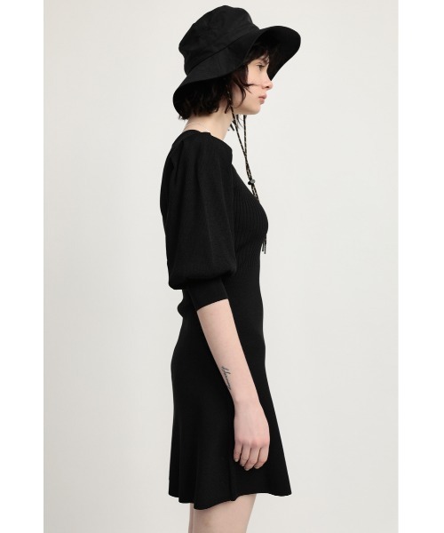 超可爱の Tuck Sleeve Flare Mini Op タックスリーブ フレア ミニワンピース ワンピース Sly スライ のファッション 即納 送料無料 Scottcounty Net