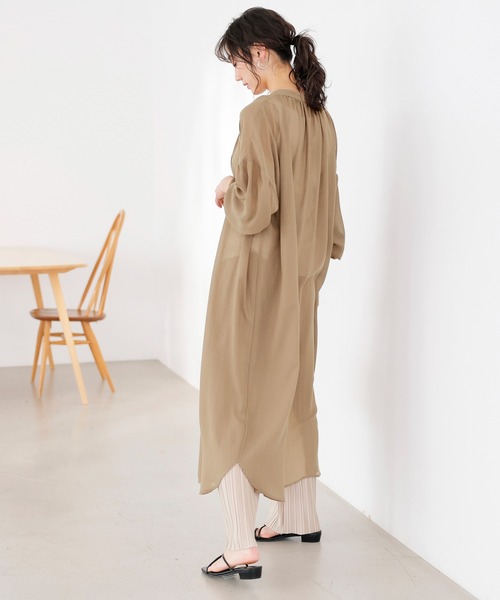 GeeRA(ジーラ)の「ボリューム袖カフタンワンピース(ワンピース・レディース・ブラック/ブルー/モカ・LARGE/MEDIUM/X-LARGE)」の21枚目の写真