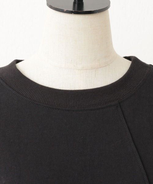 BEARDSLEY（ビアズリー）の「裾ランダムTシャツ（Tシャツ/カットソー・レディース・ブラック/オフホワイト/アイボリー・FREE）」の11枚目の写真