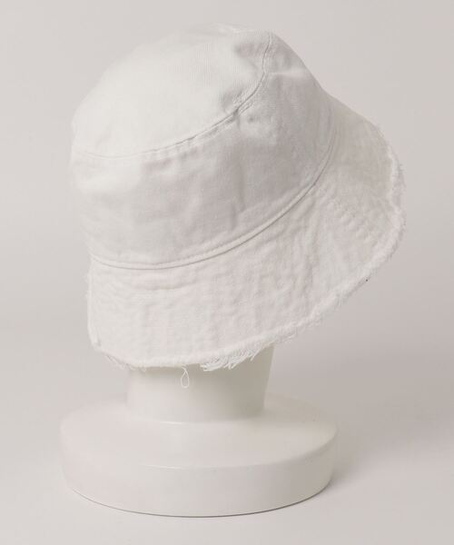 COLOR TOKYO ACCESSORIES(カラートウキョウアクセサリー)の「ダメージデザインバケットハット(ハット・レディース・OFF WHT/Black/White・FREE)」の17枚目の写真