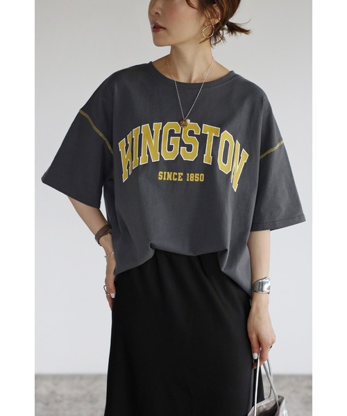 BONG ボング 限定Tシャツ セール】箔プリントロゴTシャツ（Tシャツ/カットソー）｜Bonjour