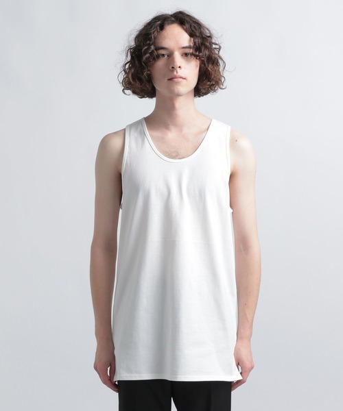 HARE(ハレ)の「アルティメットルーズタンク(HARE)(タンクトップ・メンズ・ブラック/オフホワイト・SMALL/MEDIUM)」の6枚目の写真