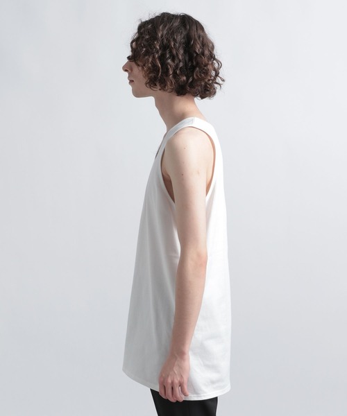 HARE(ハレ)の「アルティメットルーズタンク(HARE)(タンクトップ・メンズ・ブラック/オフホワイト・SMALL/MEDIUM)」の7枚目の写真