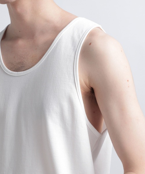 HARE(ハレ)の「アルティメットルーズタンク(HARE)(タンクトップ・メンズ・ブラック/オフホワイト・SMALL/MEDIUM)」の10枚目の写真