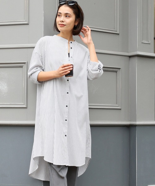 楊柳ストライプ リゾートワンピース ワンピース Coca Coca コカ のファッション通販 Zozotown