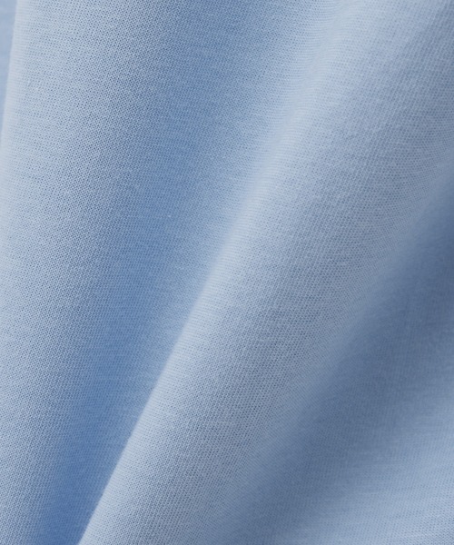 ETELIO（エテリオ）の「ルーズベーシックロゴTシャツ（Tシャツ/カットソー・メンズ・ワイン/ホワイト/サックスブルー/ブラック・L/S/M）」の18枚目の写真