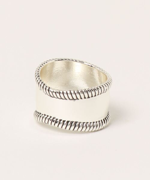 PAGEBOY(ページボーイ)の「ロープワイドリング(リング・レディース・シルバー・FREE)」の8枚目の写真