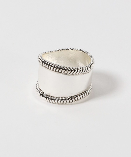 PAGEBOY(ページボーイ)の「ロープワイドリング(リング・レディース・シルバー・FREE)」の1枚目の写真