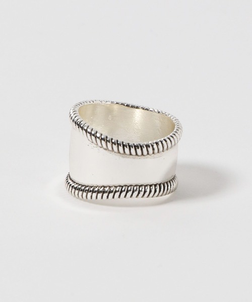 PAGEBOY(ページボーイ)の「ロープワイドリング(リング・レディース・シルバー・FREE)」の4枚目の写真