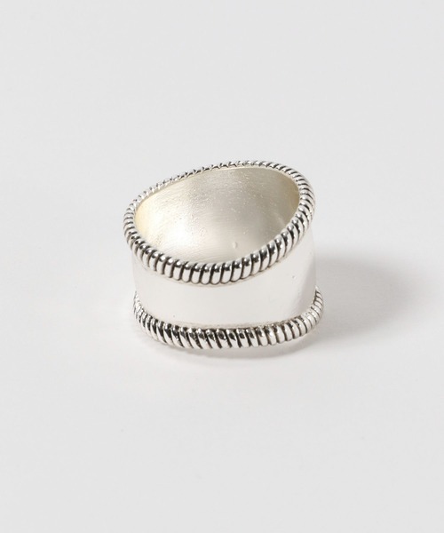 PAGEBOY(ページボーイ)の「ロープワイドリング(リング・レディース・シルバー・FREE)」の5枚目の写真
