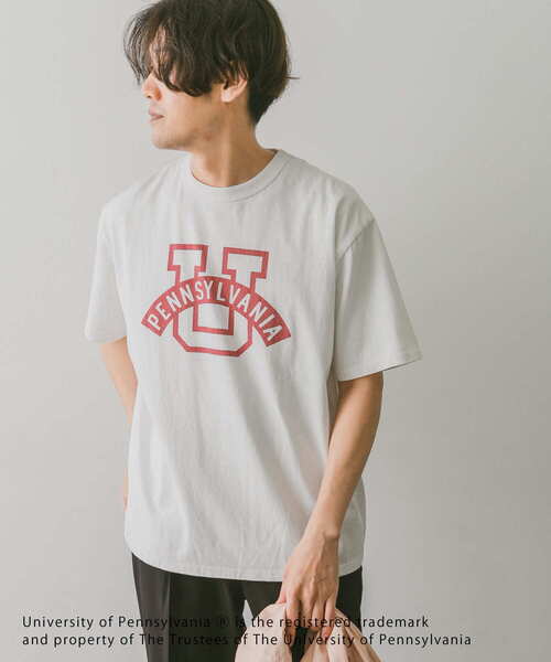 URBAN RESEARCH DOORS（アーバンリサーチドアーズ）の「カレッジプリントTシャツ（Tシャツ/カットソー・メンズ・ホワイト/ネイビー/レッド/ホワイト系その他・MEDIUM/LARGE/X-LARGE）」の17枚目の写真