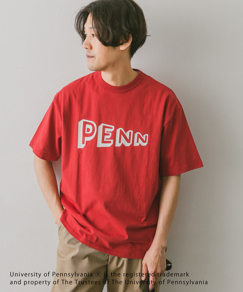 URBAN RESEARCH DOORS（アーバンリサーチドアーズ）の「カレッジプリントTシャツ（Tシャツ/カットソー・メンズ・ホワイト/ネイビー/レッド/ホワイト系その他・MEDIUM/LARGE/X-LARGE）」の10枚目の写真