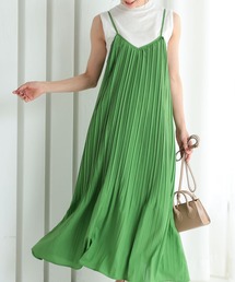 KOBE LETTUCE | 2wayプリーツキャミワンピース(ワンピース)